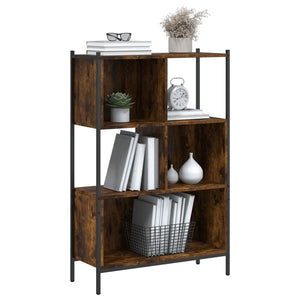 Bücherregal Räuchereiche 72x28x109 cm