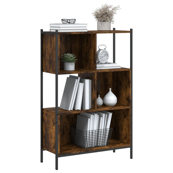 Bücherregal Räuchereiche 72x28x109 cm