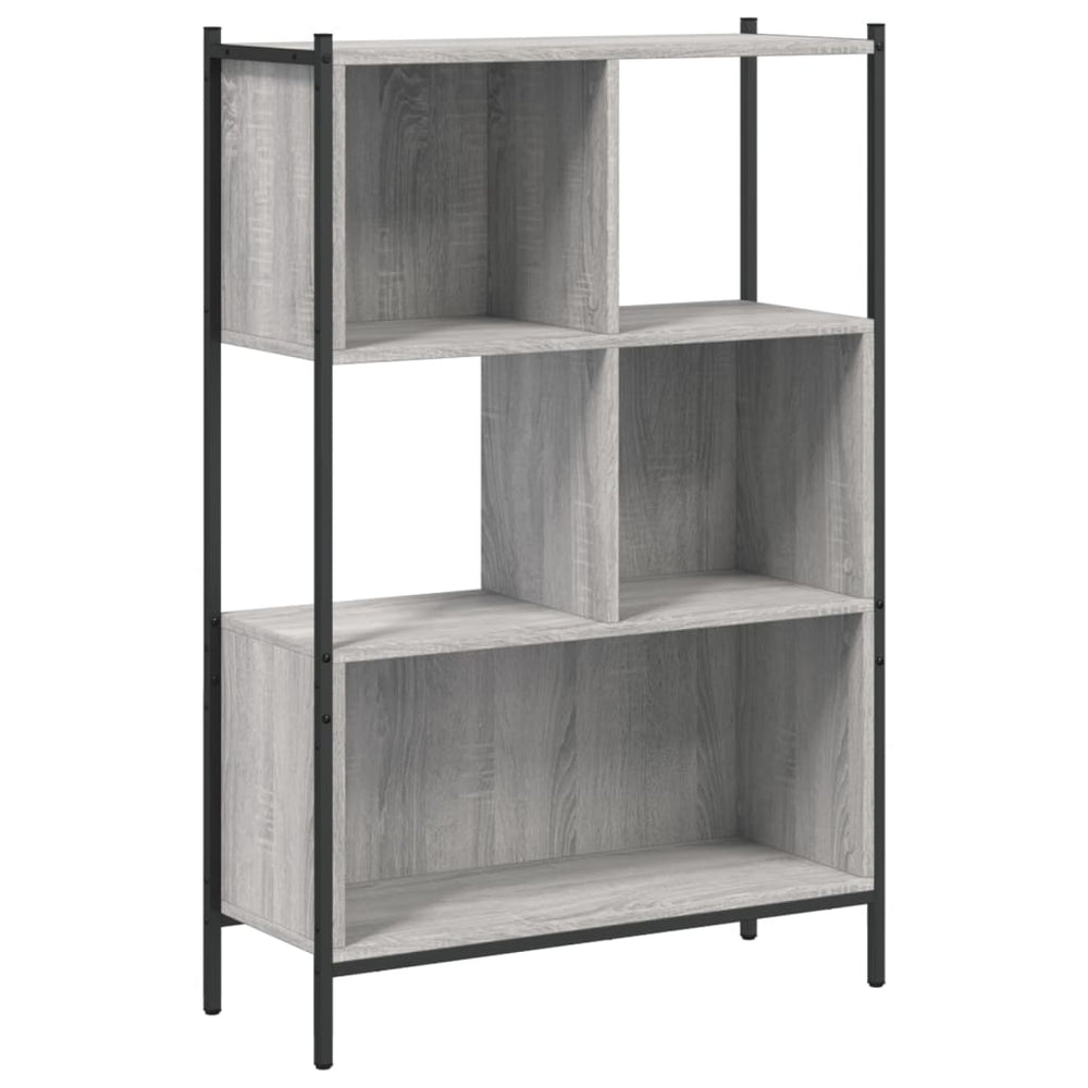 vidaXL Bibliothèque gris Sonoma 72x28x109 cm en bois d'ingénierie