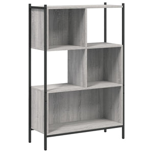 Bücherregal Grau Sonoma 72x28x109 cm