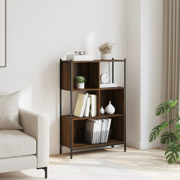 Bücherregal Braun Eichenoptik 109cm