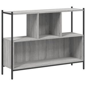 Bücherregal Grau Sonoma 102 cm