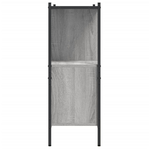 Bücherregal Grau Sonoma 102 cm
