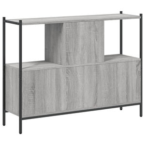 Bücherregal Grau Sonoma 102 cm