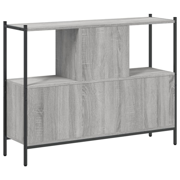 Bücherregal Grau Sonoma 102 cm