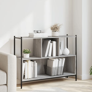 Bücherregal Grau Sonoma 102 cm