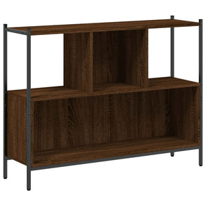 Bücherregal Braun Eichenoptik 102 cm