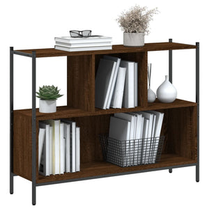 Bücherregal Braun Eichenoptik 102 cm