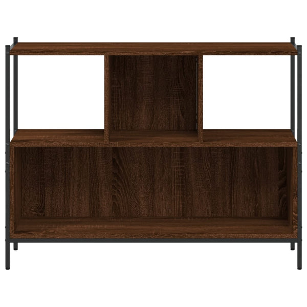Bücherregal Braun Eichenoptik 102 cm