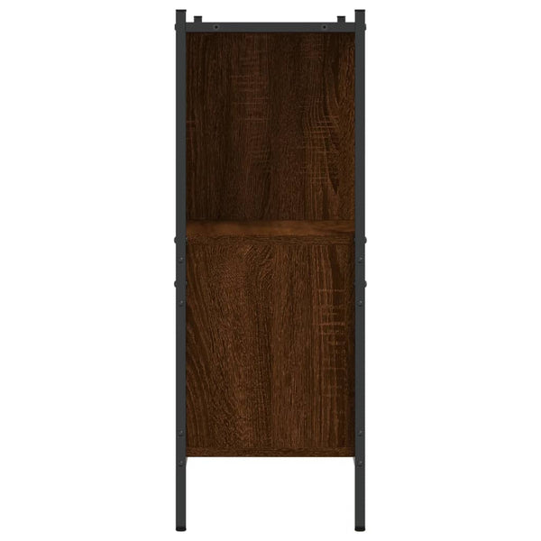Bücherregal Braun Eichenoptik 102 cm