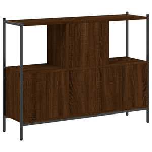 Bücherregal Braun Eichenoptik 102 cm
