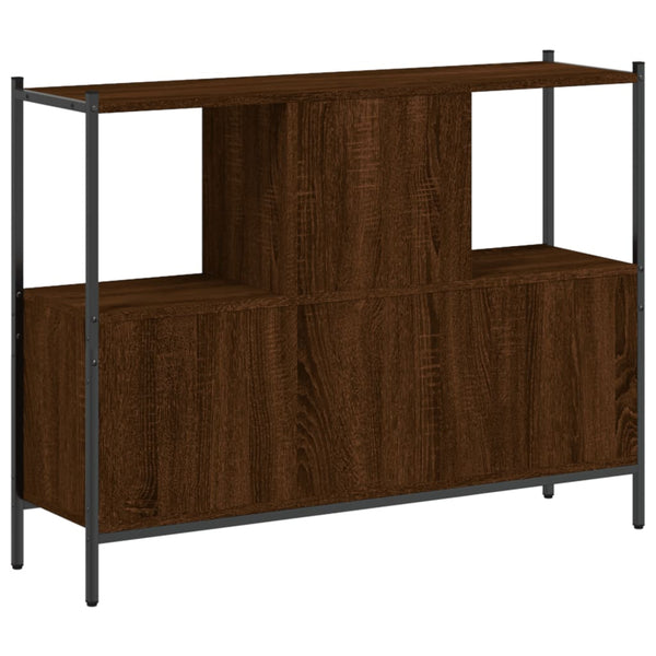 Bücherregal Braun Eichenoptik 102 cm