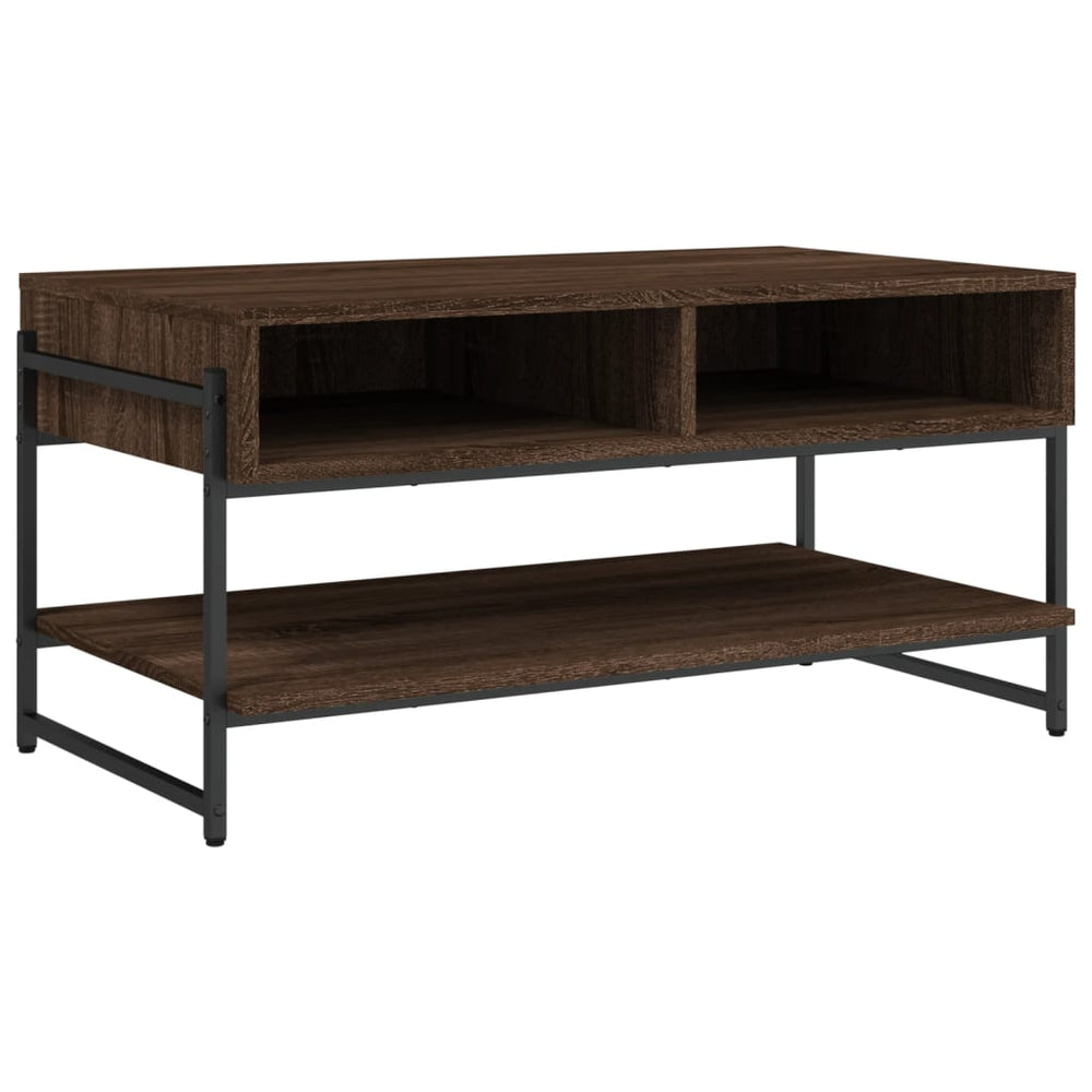 Couchtisch Braun Eiche 90x50 cm