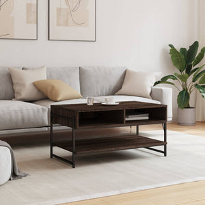 Couchtisch Braun Eiche 90x50 cm