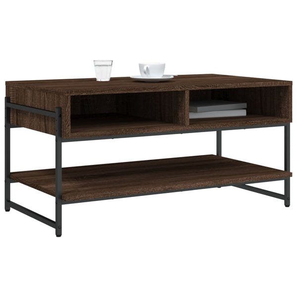 Couchtisch Braun Eiche 90x50 cm