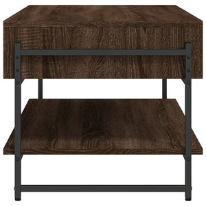 Couchtisch Braun Eiche 90x50 cm