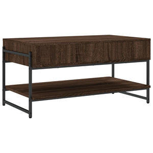 Couchtisch Braun Eiche 90x50 cm