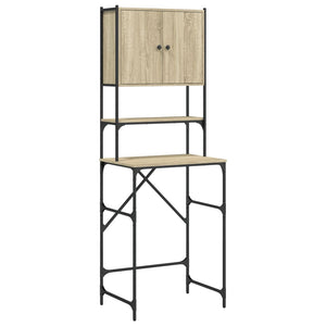 Waschmaschinenschrank Sonoma Eiche 68x48,5x194 cm