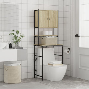 Waschmaschinenschrank Sonoma Eiche 68x48,5x194 cm