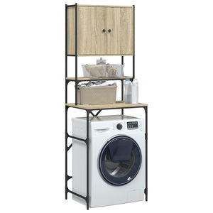 Waschmaschinenschrank Sonoma Eiche 68x48,5x194 cm