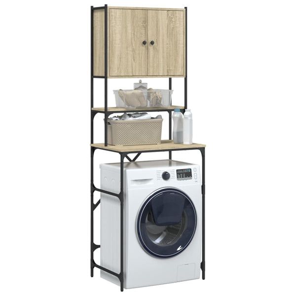 Waschmaschinenschrank Sonoma Eiche 68x48,5x194 cm