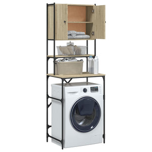 Waschmaschinenschrank Sonoma Eiche 68x48,5x194 cm