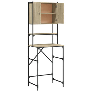 Waschmaschinenschrank Sonoma Eiche 68x48,5x194 cm