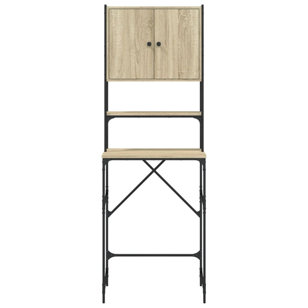 Waschmaschinenschrank Sonoma Eiche 68x48,5x194 cm