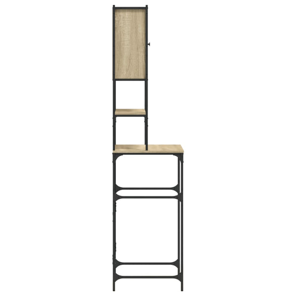 Waschmaschinenschrank Sonoma Eiche 68x48,5x194 cm