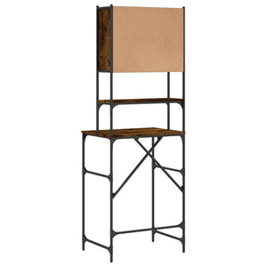 Waschmaschinenschrank Räuchereiche 68x48,5x194 cm