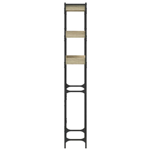 Waschmaschinenregal Sonoma Eiche 67x25x163 cm