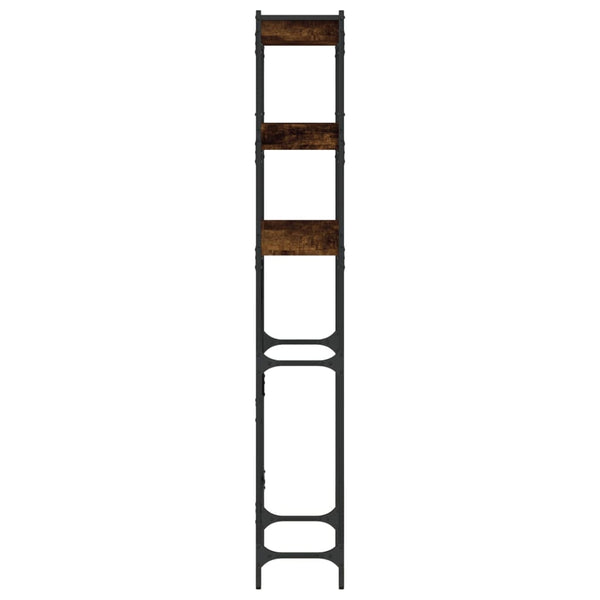Waschmaschinenregal Räuchereiche 67x25x163 cm