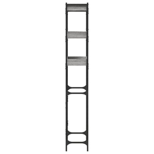Waschmaschinenregal Grau Sonoma 67x25x163 cm