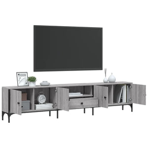 TV-Schrank Grau Sonoma 200 cm mit Schublade