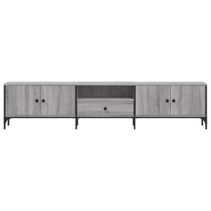 TV-Schrank Grau Sonoma 200 cm mit Schublade