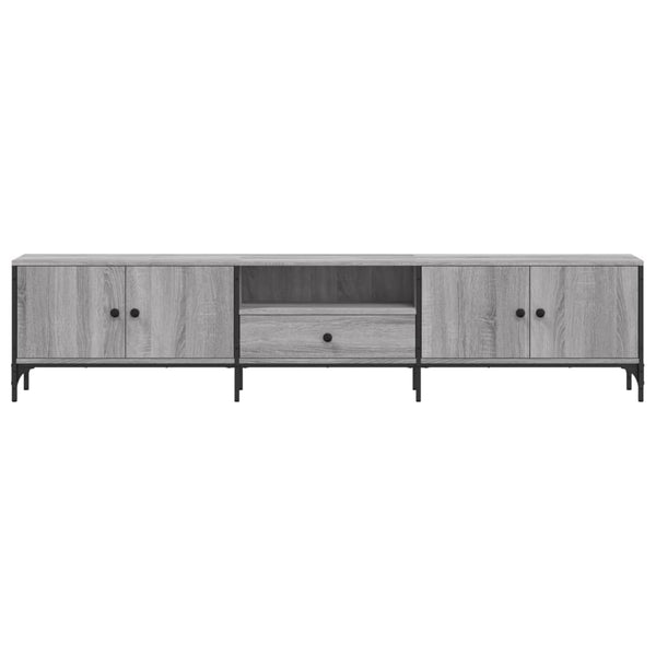 TV-Schrank Grau Sonoma 200 cm mit Schublade
