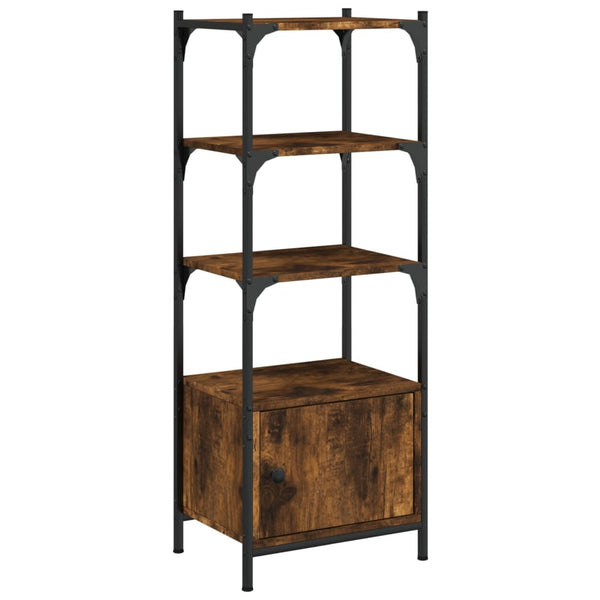 Bücherregal Räuchereiche 3 Böden 109,5 cm