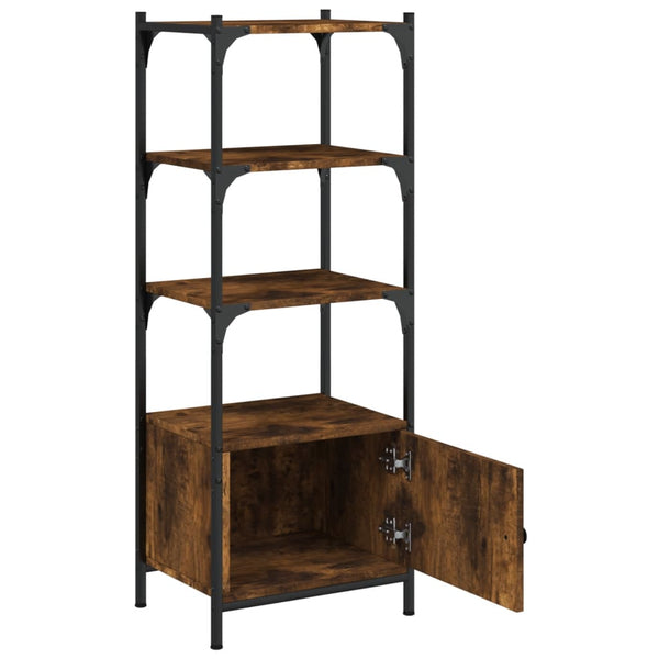Bücherregal Räuchereiche 3 Böden 109,5 cm