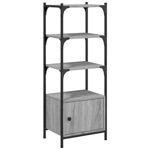 Bücherregal Grau Sonoma 41x30x109,5 cm