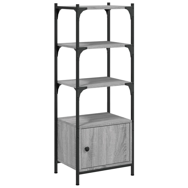 Bücherregal Grau Sonoma 41x30x109,5 cm