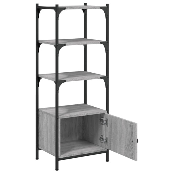 Bücherregal Grau Sonoma 41x30x109,5 cm