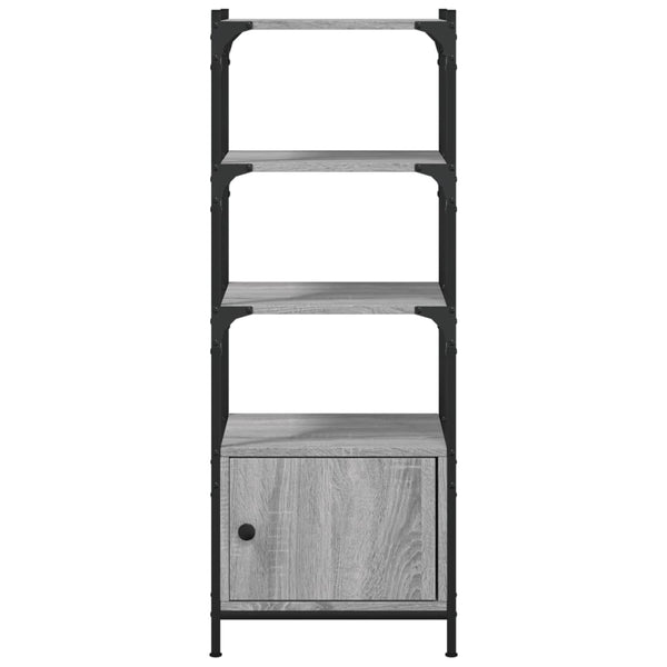 Bücherregal Grau Sonoma 41x30x109,5 cm