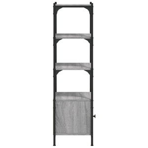 Bücherregal Grau Sonoma 41x30x109,5 cm