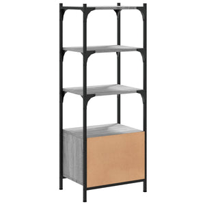 Bücherregal Grau Sonoma 41x30x109,5 cm