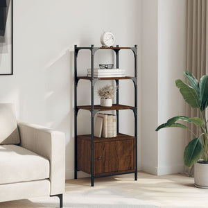 Bücherregal Braun Eichen-Optik 3 Böden