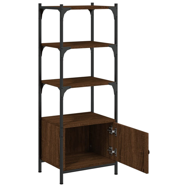 Bücherregal Braun Eichen-Optik 3 Böden
