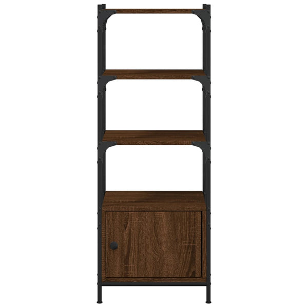 Bücherregal Braun Eichen-Optik 3 Böden