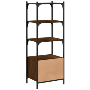Bücherregal Braun Eichen-Optik 3 Böden