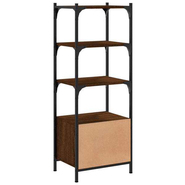 Bücherregal Braun Eichen-Optik 3 Böden