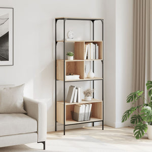 Bücherregal Sonoma Eiche 5 Böden